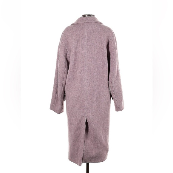 COS Wool Coat Purple Pink - Picture 2 of 2